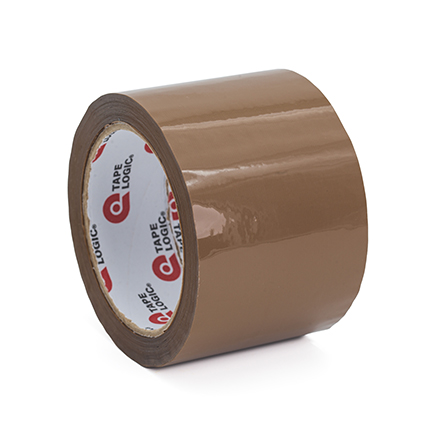 3" x 55 yds. Tan (6 Pack) TAPE LOGIC<span class='afterCapital'><span class='rtm'>®</span></span> #291 Acrylic Tape