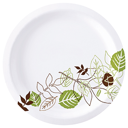 Dixie<span class='rtm'>®</span> Paper Plates - 10 <span class='fraction'>1/4</span>" Heavyweight, White