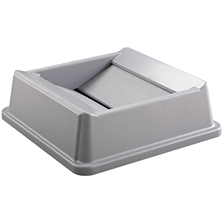 Rubbermaid<span class='rtm'>®</span> Hands-Free Trash Can Lid - 35 Gallon, Gray