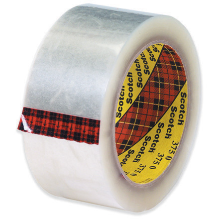 2" x 55 yds. Clear Scotch<span class='rtm'>®</span> Box Sealing Tape 375